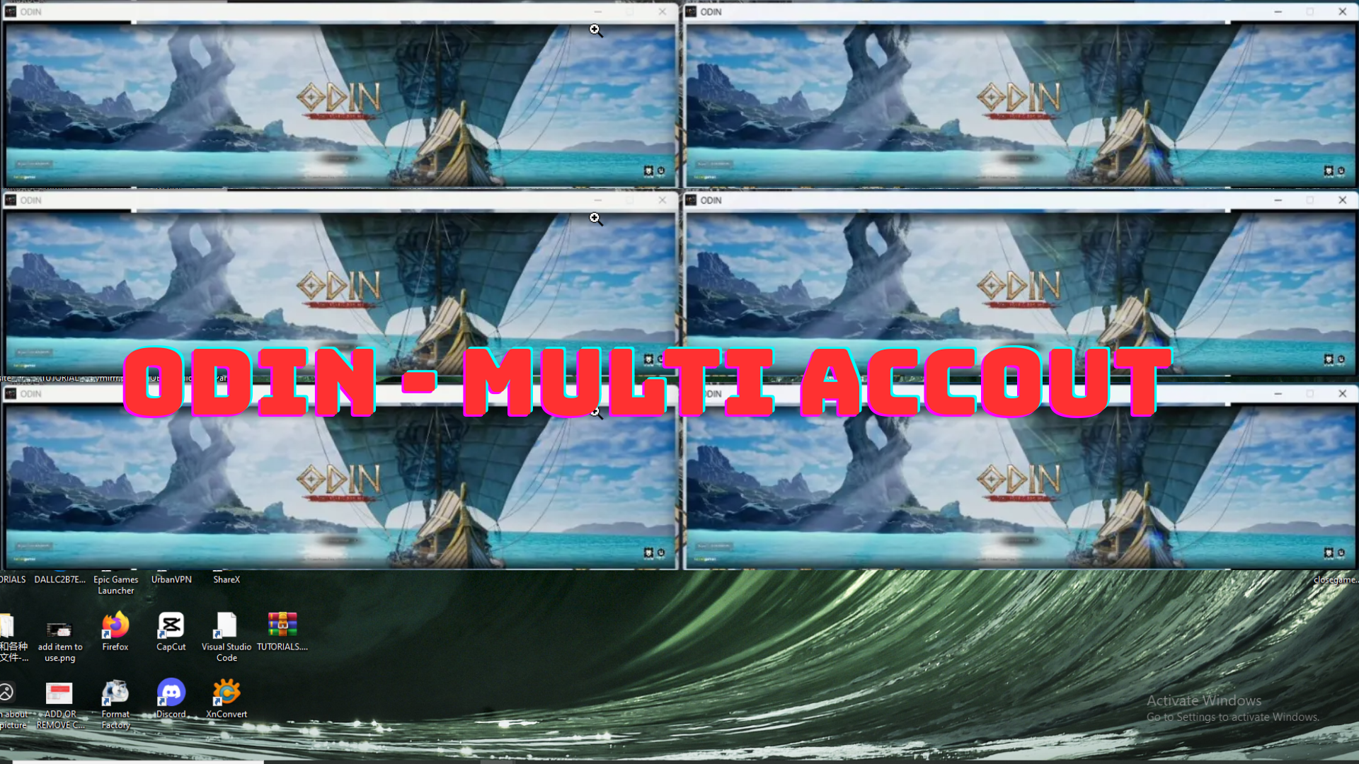 ODIN – MULTI ACCOUNT Tool